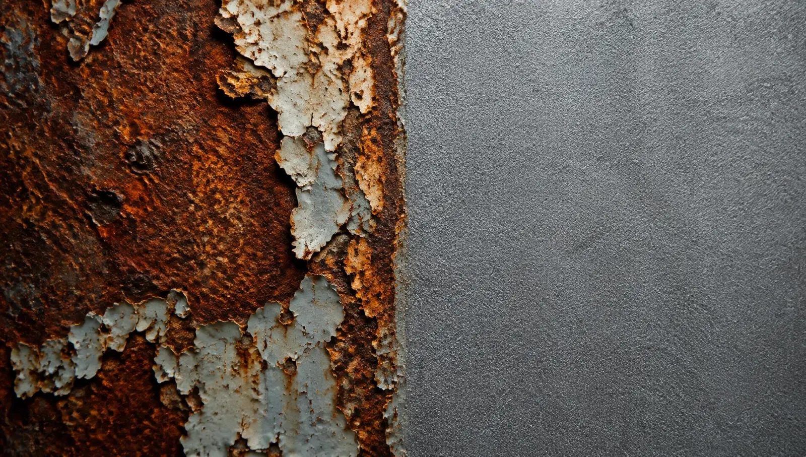Surface after blasting